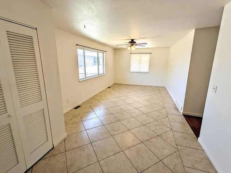 Living room and Coat closet