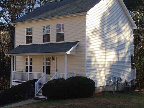 Southern side of house