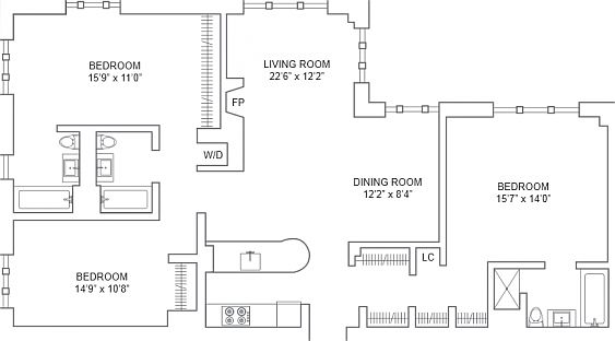 1st image of 95 Worth St APT 3B