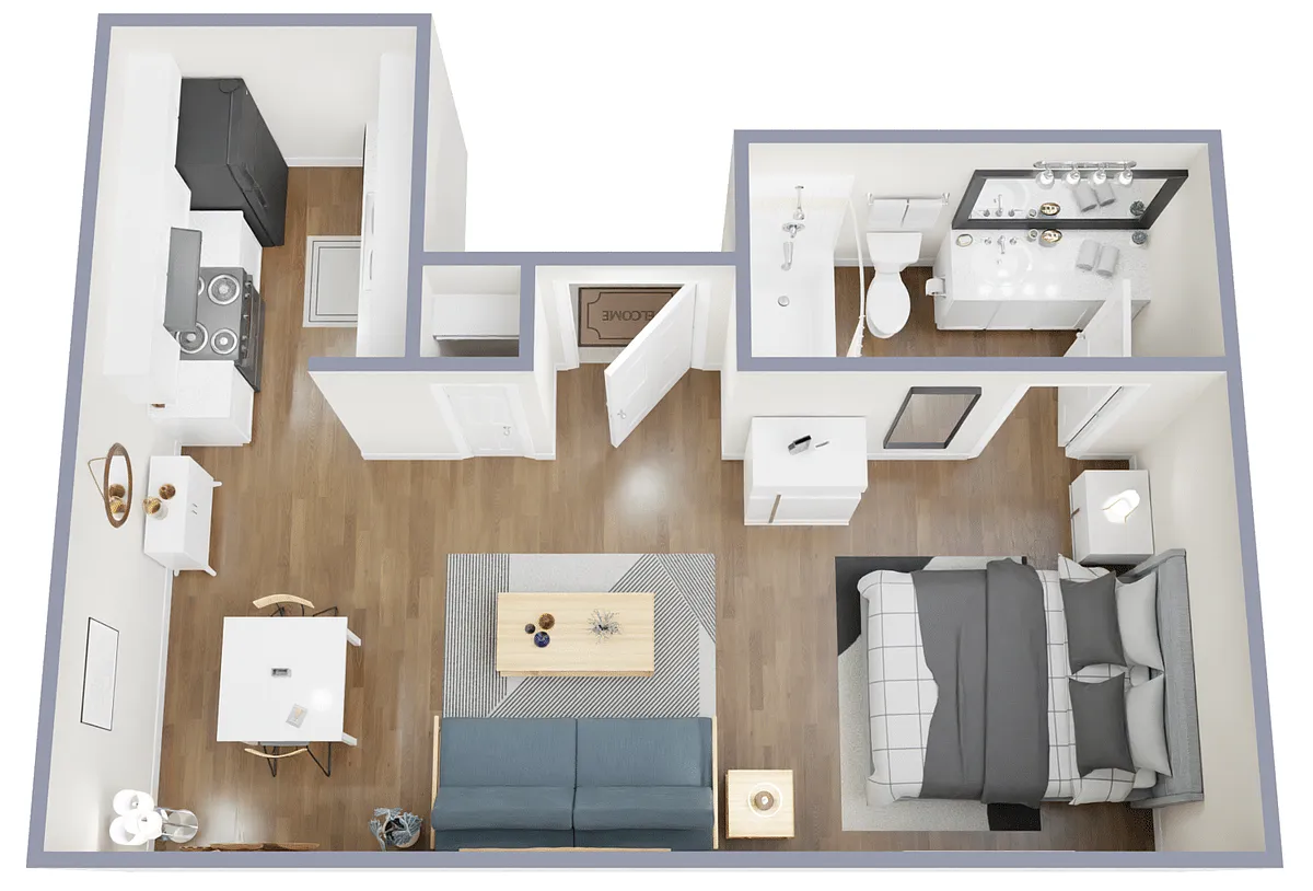 Floor plan E1D