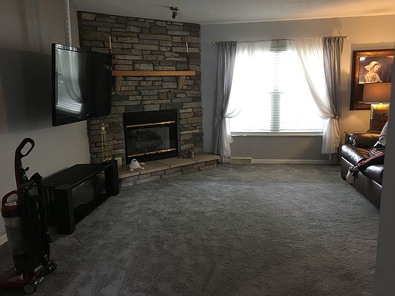 Living Room with Fireplace