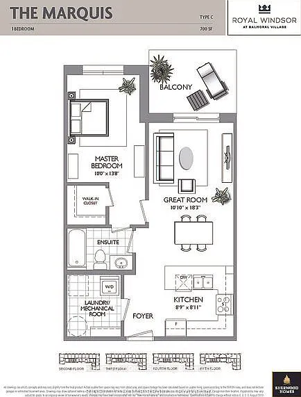 1 bed, $2,050 — Photo 3