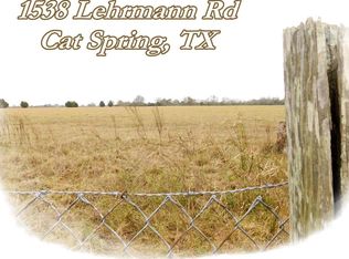 1538 Lehrmann Rd, Cat Spring, TX 78933