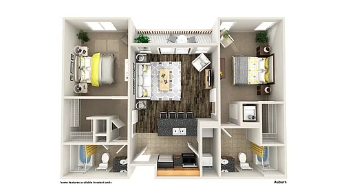 Floor plan Auburn