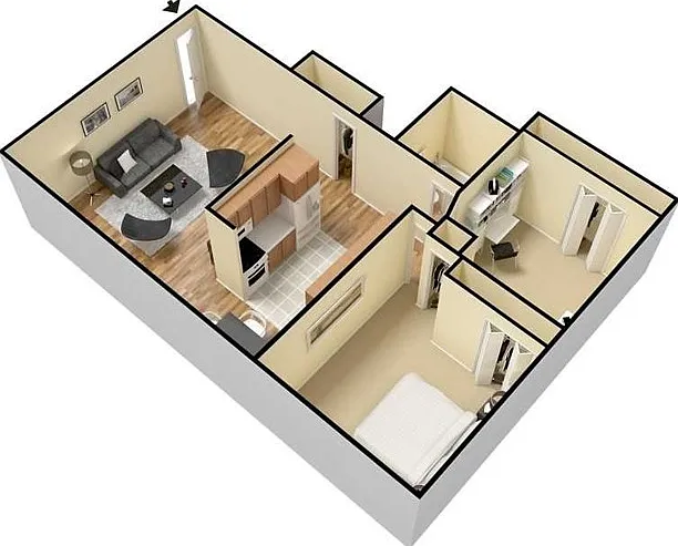 2br Floor Plan