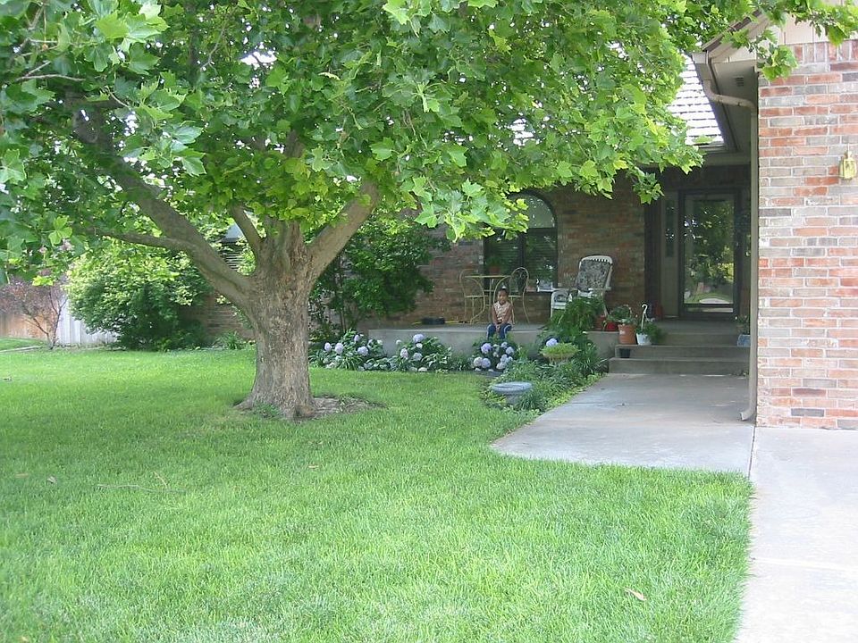 Shaded front Yard