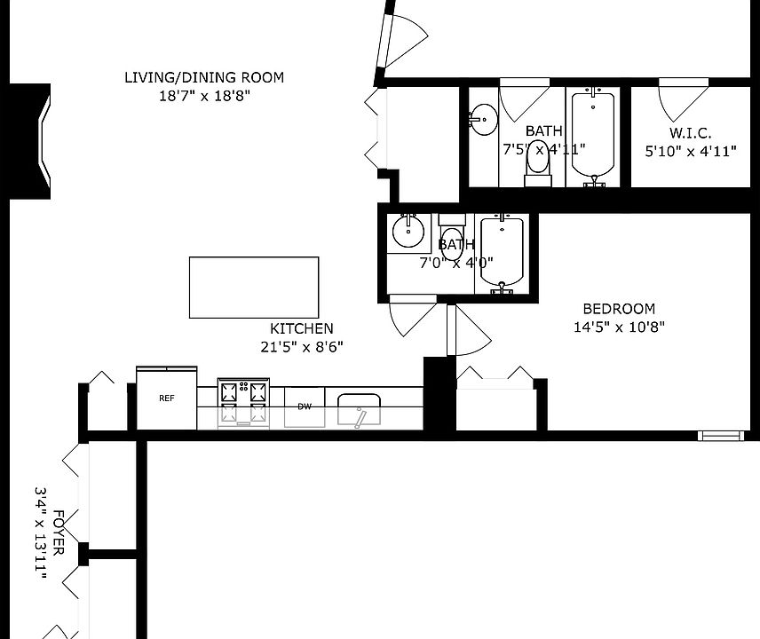 2nd image of 1645 W School St APT 211