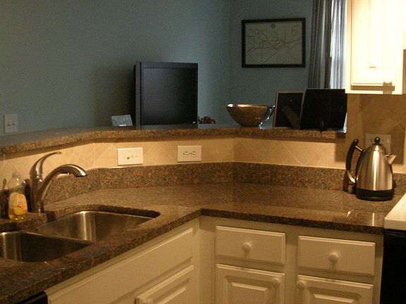 Kitchen and Living Room