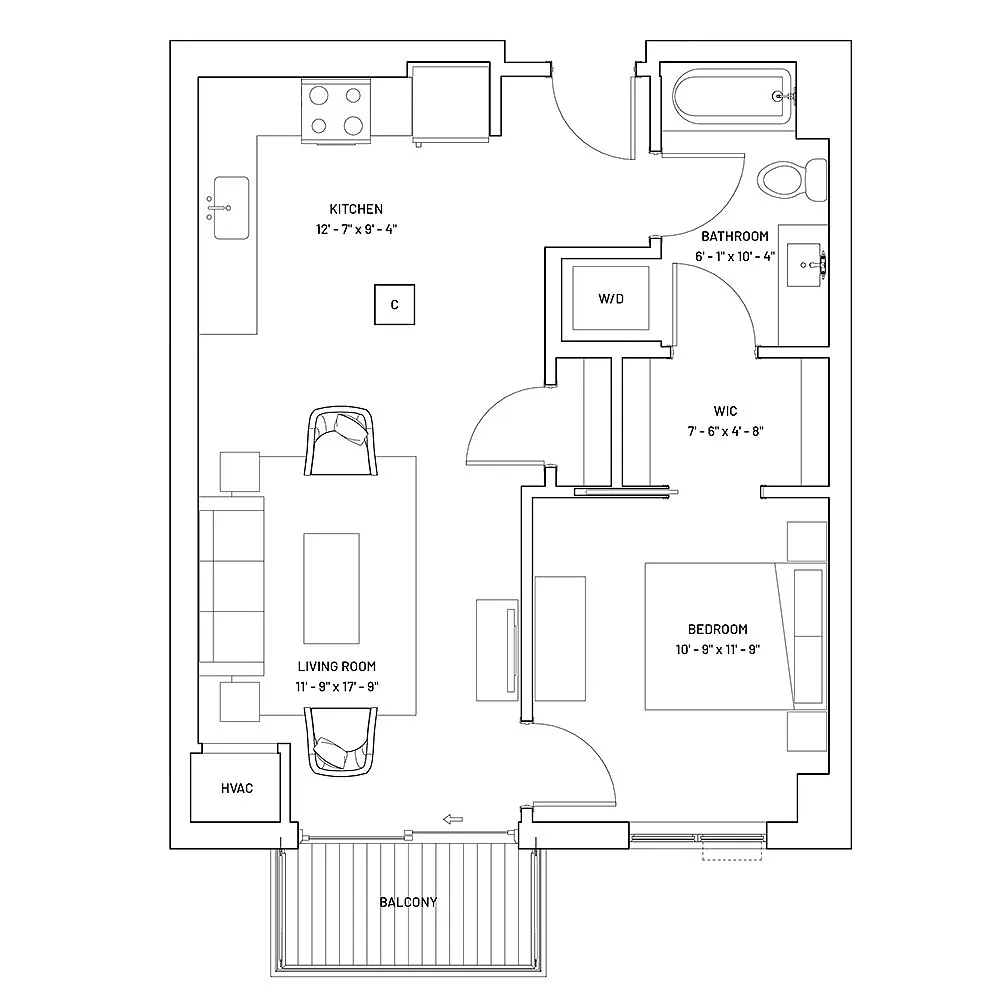 Floor plan Lagoon 8