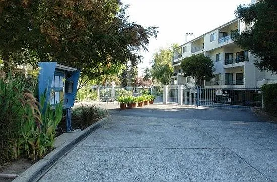 gated entrance