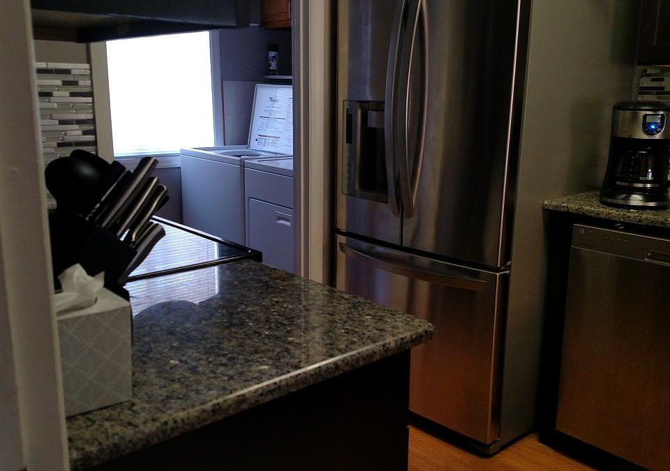 Kitchen and Laundry Room