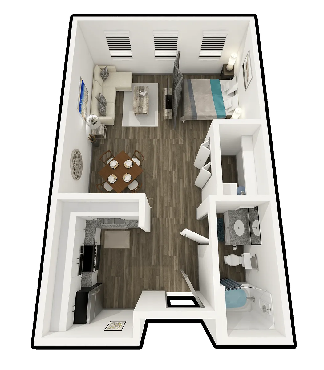Floor plan Studio