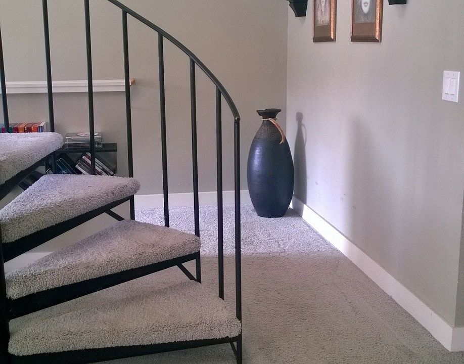 Elegant entrance into the living space on main level