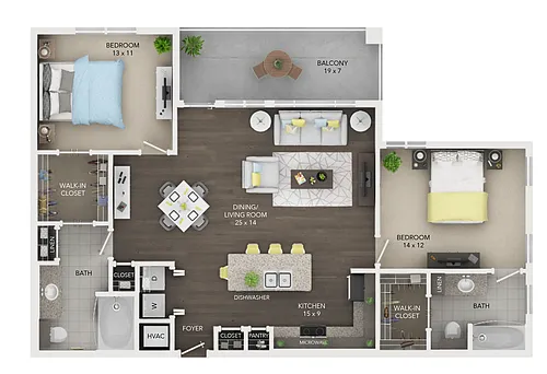 Floor plan C2