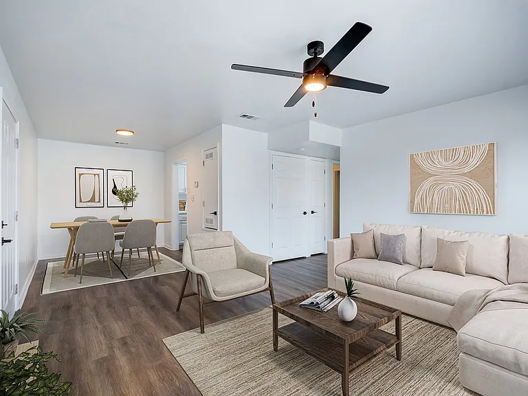 Experience modern living with this beautifully designed open-concept space. Experience modern living with this beautifully designed open-concept space.