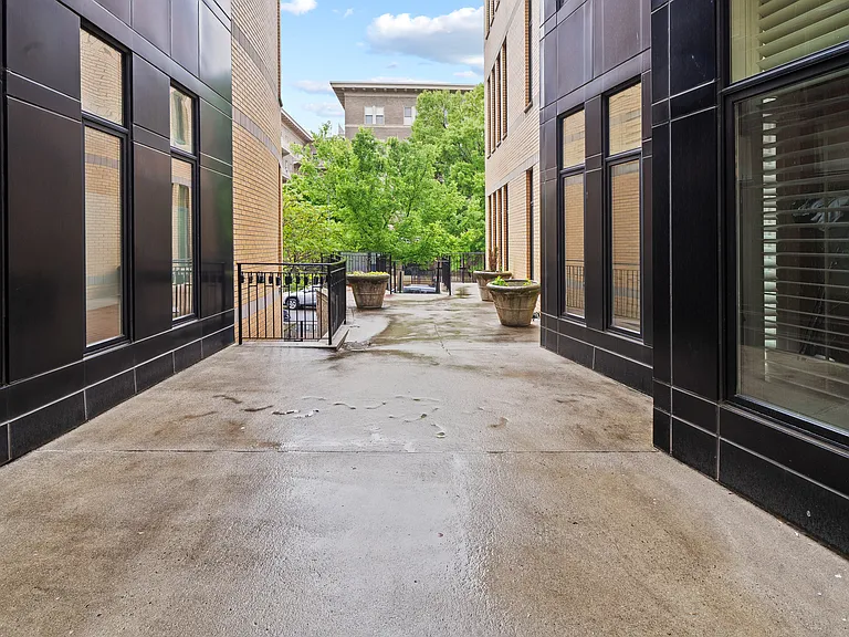 Private Outdoor Walkway and Building Access
