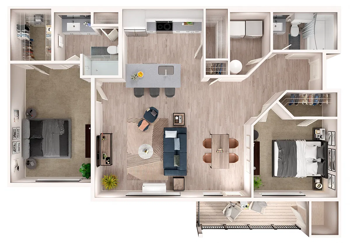 Floor plan B3