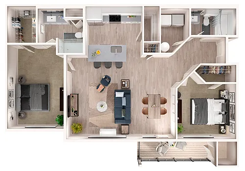 Floor plan B3