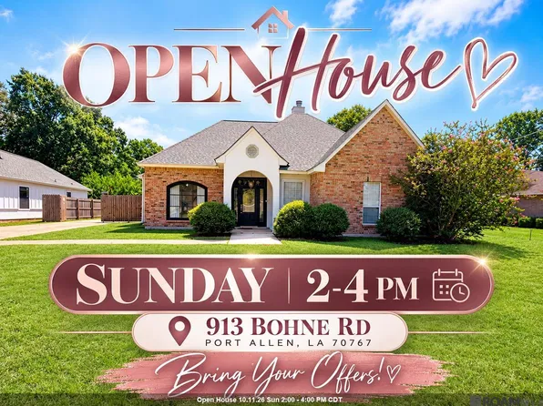 913 Bohne Rd, Port Allen, LA 70767