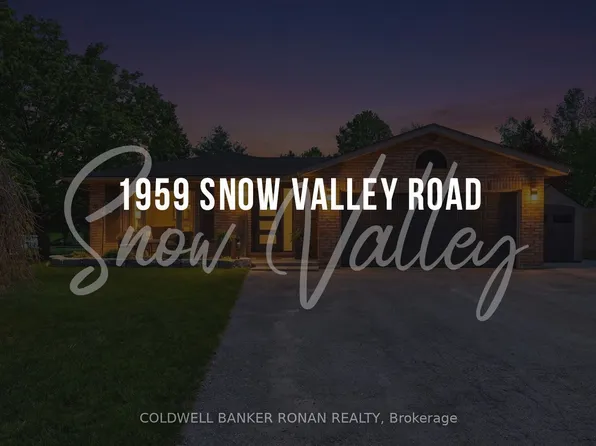 1959 Snow Valley Rd, Springwater, ON L9X 0H3
