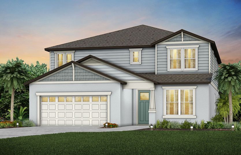 Exterior Rendering, Elevation C1