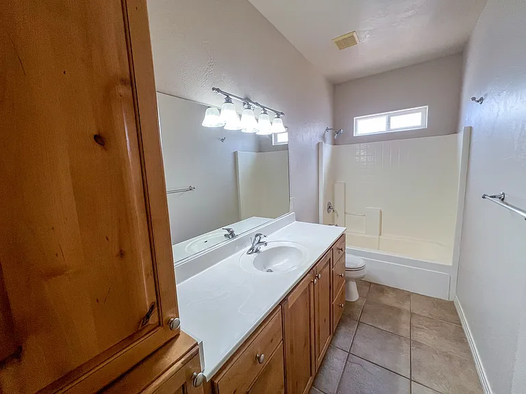 Upstairs bathroom