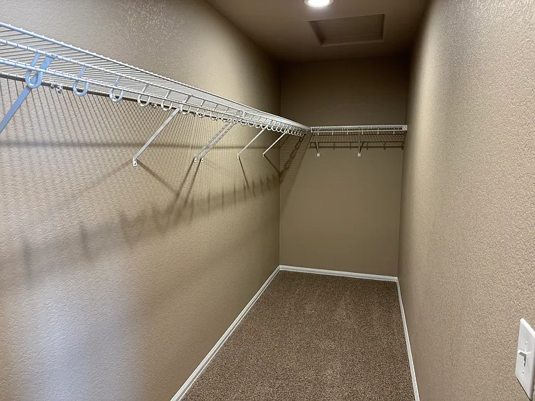 Large walk-in closet