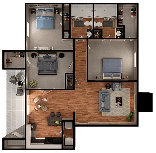 Floor plan HR