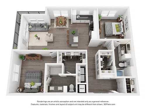 Floor plan B2