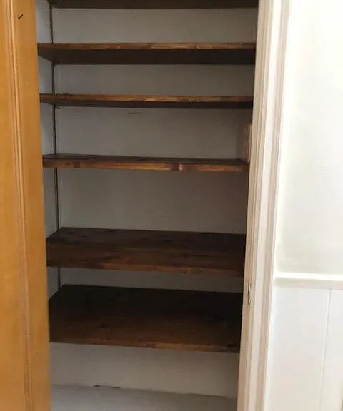 Pantry for extra storage
