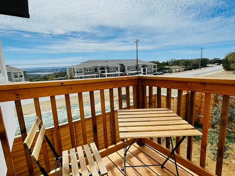 Enjoy your morning coffee in Master Balcony