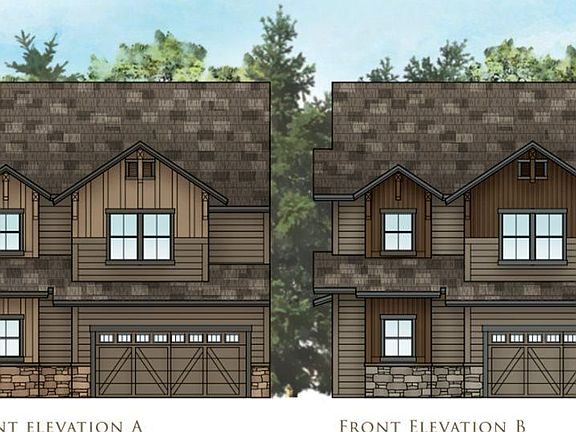 Aspen Ridge Plan 5 Elevations