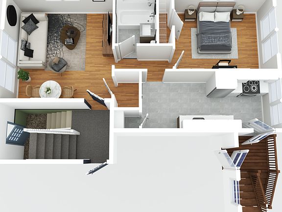 2nd image of 1240-72 Hawthorne Pl #1256-B