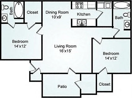 Floor plan B1 - The Juniper