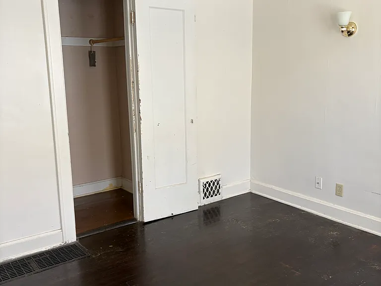 First bedroom with closet.