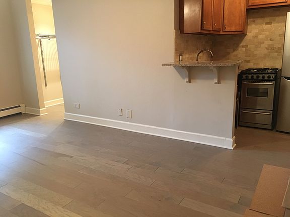 Living room and kitchen