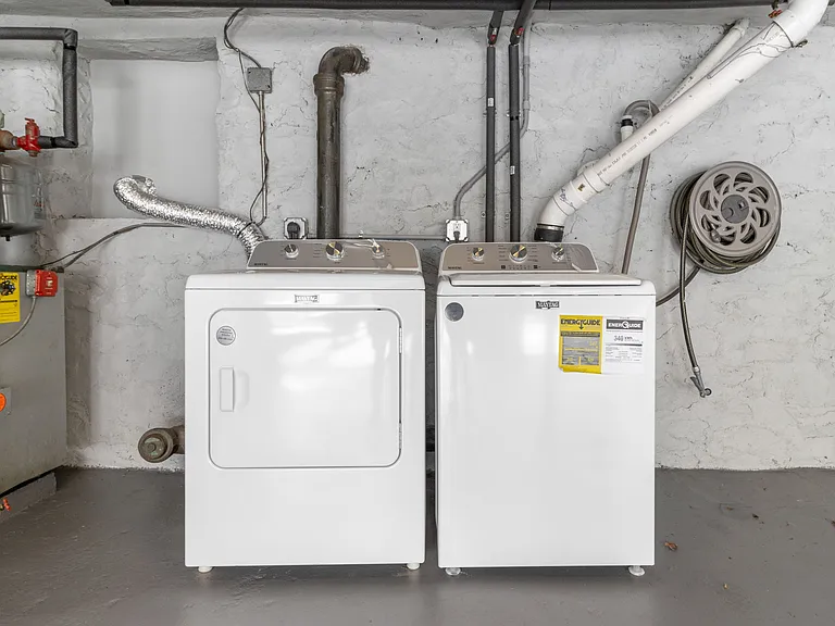 Washer and dryer