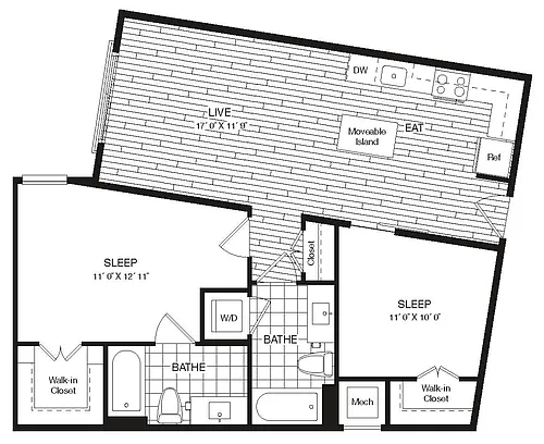 Floor plan Lofts-C15