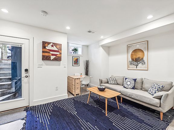 Living room and front entrance