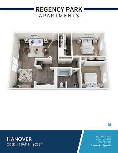 Floor plan Hanover