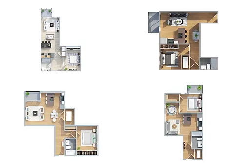 Floor plan The Bel Aire