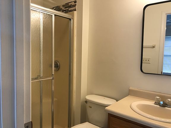Master bathroom with standing shower