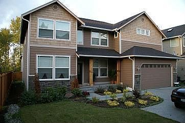 Front View of New Home