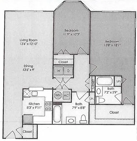 Floor plan Twain