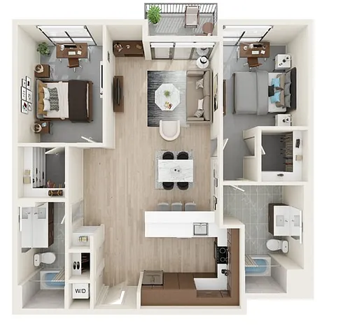 Floor plan B3-1
