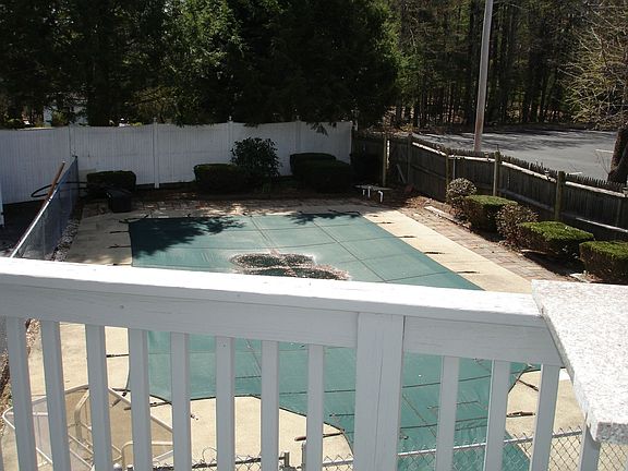 Pool from deck