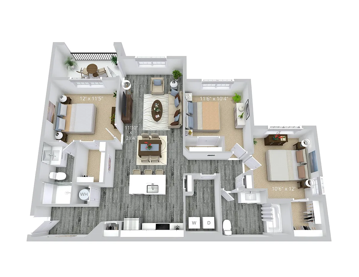 Floor plan Cathedral