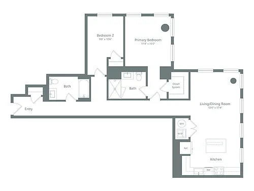 Floor plan B7