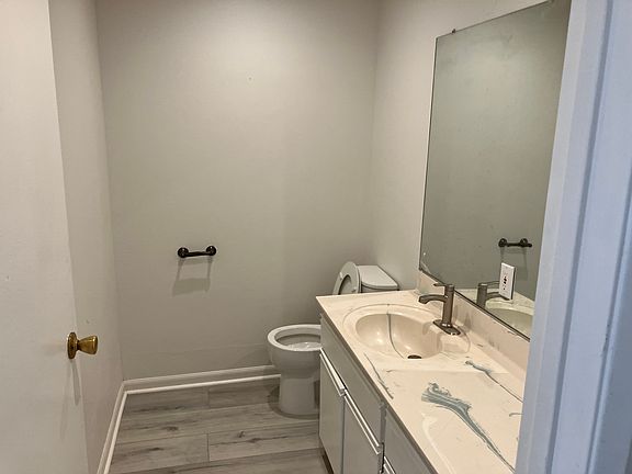 Downstairs powder room