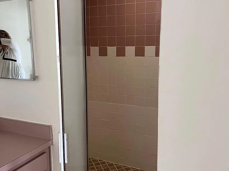 Master shower